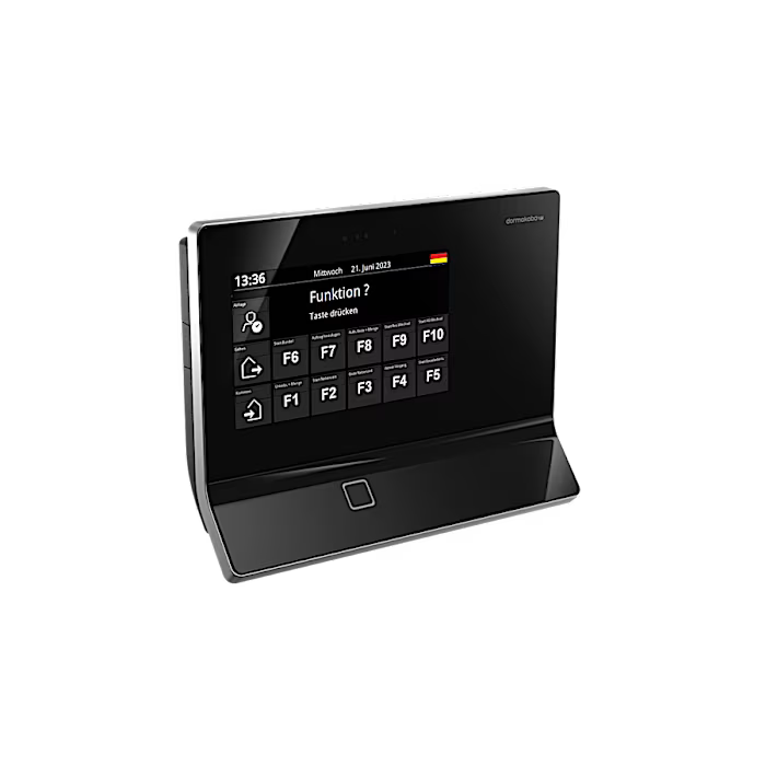 Das moderne Zeiterfassungsterminal der Serie 9700 mit Touchscreen